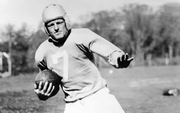 Football History:  Dutch Clark played for the Potsmouth Sparts and Detroit Lions from 1931 - 1938.