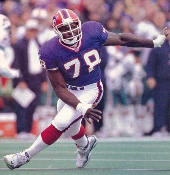 Bills gridiron heroes:  Bruce Smih had 200 sacks in his career.  