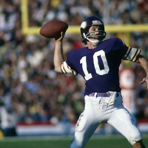 Vikings Franchise Milestones:  Fran Tarkenton was the first Viking elected into the NFL Hall of Fame.  