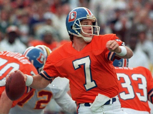 John Elway Super Bowl losses:  John Elway was the first selection of the 1983 NFL draft by the Baltimore Colts.  He was then traded to the Broncos.  