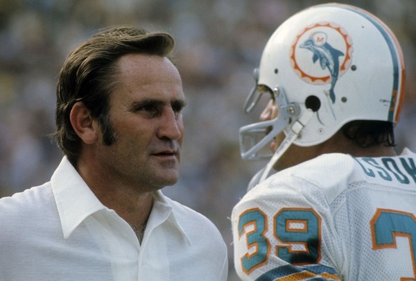 Super Bowl victories:  Don Shula coached the Dolphins in 1972 and 1973.