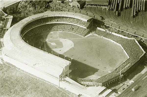 New York Giants vs New York Jets:  The Polo Grounds was bound on the south and north by 110th and 112 streets and on the east and west by Fifth an Sixth Avenues