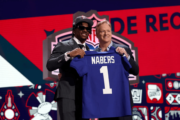 NFL Journey:  Malik Nabers was the top draft choice for the New York Giants in 2024.  