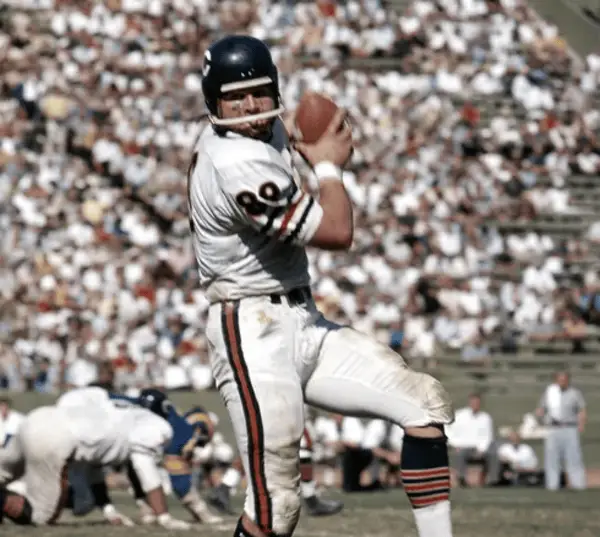 Tight End Mismatch:  Mike Ditka was one of the first tight ends in the tight end evolution